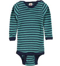 Engel Justaucorps m/l - Laine/Soie - Turquoise/Marine