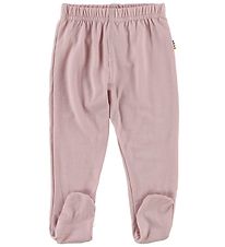 Joha Leggings M. Fótur - Ull - Bleikt