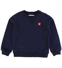 Wood Wood Sweatshirt - Rod - Navy