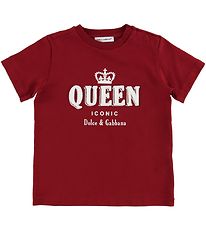 Dolce & Gabbana T-shirt - Millennials - Red w. Queen