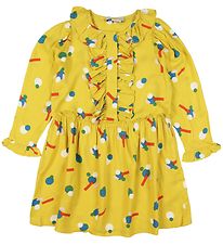 Stella McCartney Kids Dress - Viscose - Yellow w. Pattern