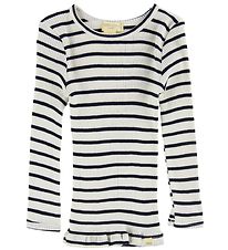 Minimalisma Bluse - Bergen - Seide/Baumwolle - Sailor