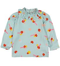 Stella McCartney Kids Blouse - Viscose - Mint m. Patroon