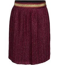 Petit Stad Sofie Schnoor Rok - Fiippa - Bordeaux m. Glitter