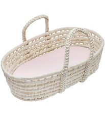 Sebra Doll's Lift - Moses Basket - Sunset Pink
