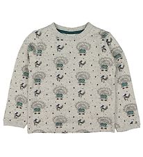 En Fant Sweatshirt - Grau m. Print