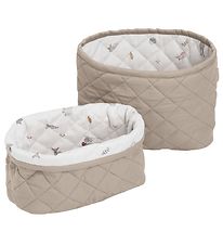 Cam Cam Storage Basket - 2 pcs - 22x15/24x17 cm - Hazel