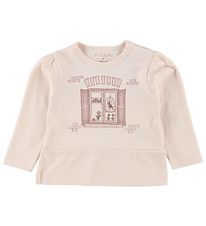 Fixoni Long Sleeve Top - Joy - Rose w. Window