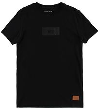 Hound T-Shirt - Noir av. 'Vibes'