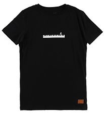 Hound T-Shirt - Noir av. Imprim