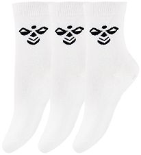 Hummel Strumpor - HMLSutton - 3-pack - Vit