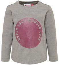 LEGO® Duplo Pullover - LWThelma - Graumeliert meliert m. Glitzer