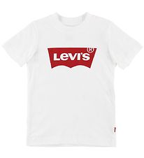 Levis T-Shirt - Vleermuisvleugel - Wit m. Logo