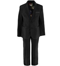 Paul Smith Junior Suit - Wool - Vitto 2 - Black