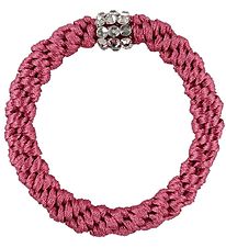 Kknekki Elastic - Pink w. Rhinestone