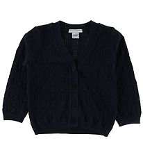 MP Cardigan - Wol/Katoen - Navy m. Glitter