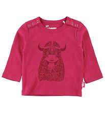 Danef Pullover - Parsley - Love Pink m. Freja Nouveau