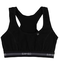 Say-So Top - Zwart