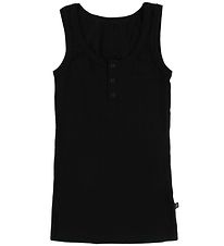 Say-So Undershirt - Black w. Buttons