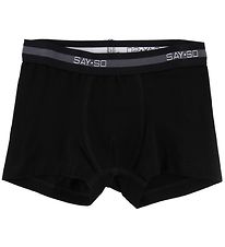 Say-So Boxershorts - Zwart