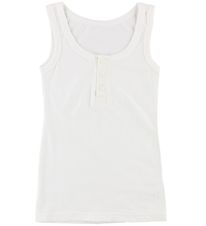 Say-So Undershirt - White w. Buttons
