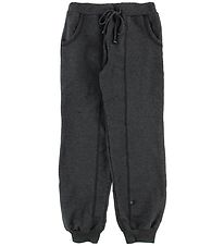 Say-So Sweatpants - Mörkgråmelerad
