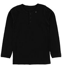 Say-So Blouse av. Boutons - Noir