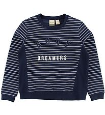 Roxy Sweatshirt - Navy w. Stripes/Logo