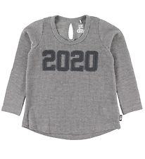 Danef Long Sleeve Top - Filucca - Grey Melange w. Silver/2020