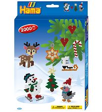Hama Midi Perlenset - 2000 st.- Weihnachten