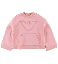 Emporio Armani Sweatshirt - Rose Mayfair w. Logo