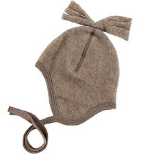 Engel Baby Hat - Wool - Walnut Melange