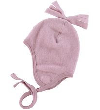 Engel Baby Hat - Wool - Rosewood Melange