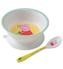 Petit Jour Paris Bestek-Set - Melamine - 2 Onderdelen - Peppa Pi