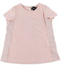 Emporio Armani Stuttermabolur - Bleikt Mayfair