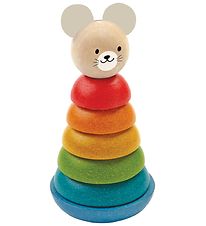 PlanToys Anneaux Empilables - Multicolore