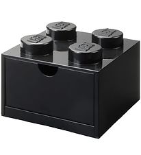 LEGO Storage Silytyslaatikko - 4 Silmukat - 15x15x9 - Musta