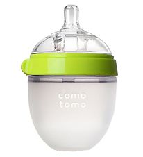 Comotomo Feeding Bottle - 150ml - Natural Feel - Green
