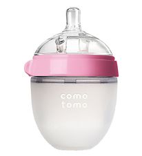 Comotomo Feeding Bottle - 150ml - Natural Feel - Rosa