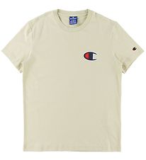 Champion Fashion Stuttermabolur - Off White