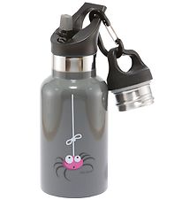 Carl Oscar Thermo Bottle - TEMPflask - 350 ml - Grey Spider