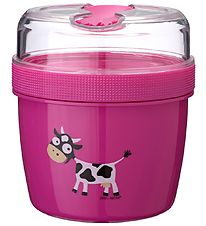 Carl Oscar Lunchbox w. Cooling Element - 13 cm - Purple Cow