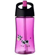 Carl Oscar Water Bottle - 350 ml - Purple Cow
