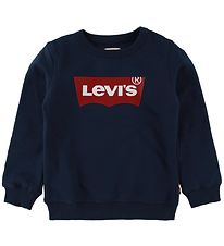 Levis Sweatshirt - Batwing Crew Neck - Marinbl
