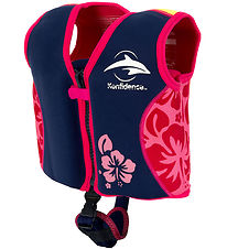 Konfidence Schwimmweste - Original - Navy Hibiskus