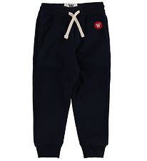 Wood Wood Joggingbroek - Overval Kids - Navy m. Trekkoorden