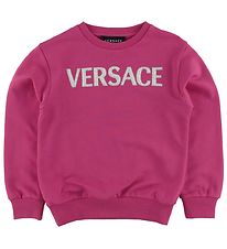 Versace Sweatshirt - Fuchsia m. Logo