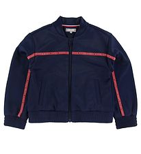 Tommy Hilfiger Gilet - Bande Track - Marine