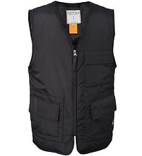 Hound Gewatteerd Vest - Zwart m. Zakken