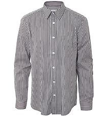 Hound Shirt - Black/White Striped